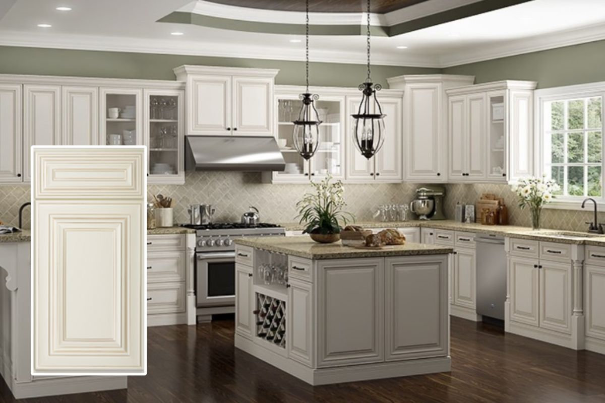 Casselberry Antique White Kitchen